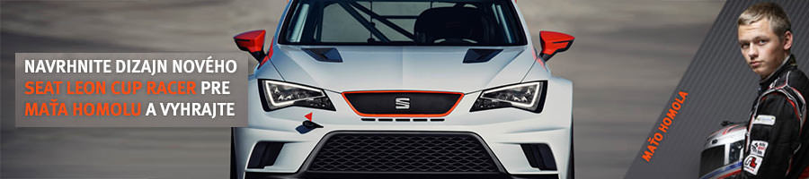 Design Mato Homola’s SEAT Leon Cup Racer and win prizes!
